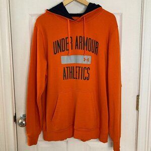 Under Armour Athletics Loose Coldgear Pullover Hoodie Size Large